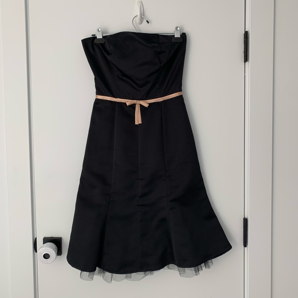 2005 Rampage Black Gold PROM Formal Dress Sz. 3